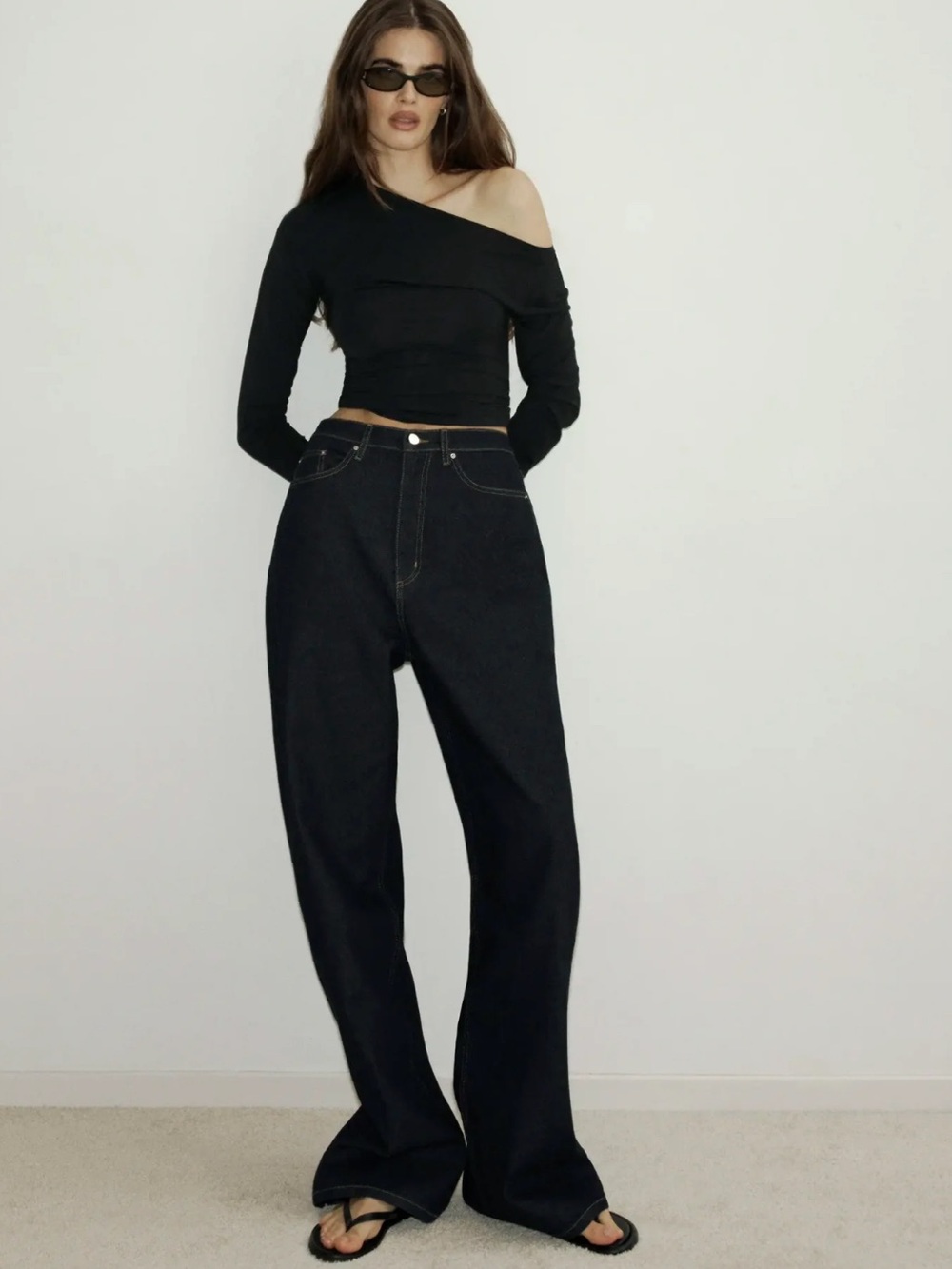 Khy Classic High Rise Denim Dark Wash